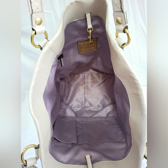 Vintage Coach Poppy Bucket Style Shoulder Bag #14565 - Picture 9 of 11